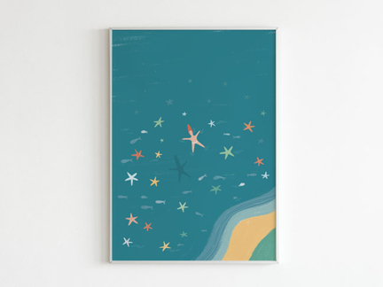 Lámina ‘Estrella de mar’ (A3)